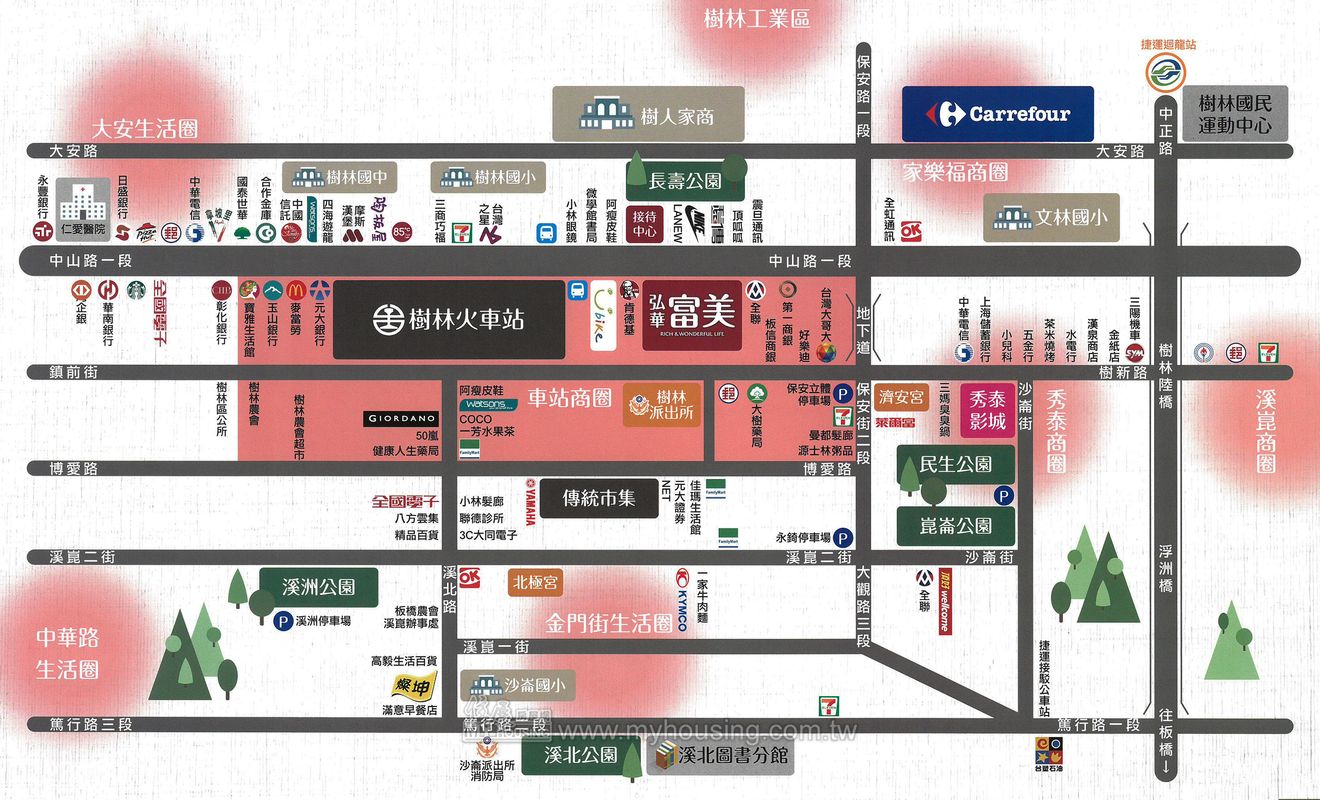 弘華富美 樹林區新北市 預售屋 住展房屋網 預售屋 新成屋 房價最新情報網 購屋買房子資訊