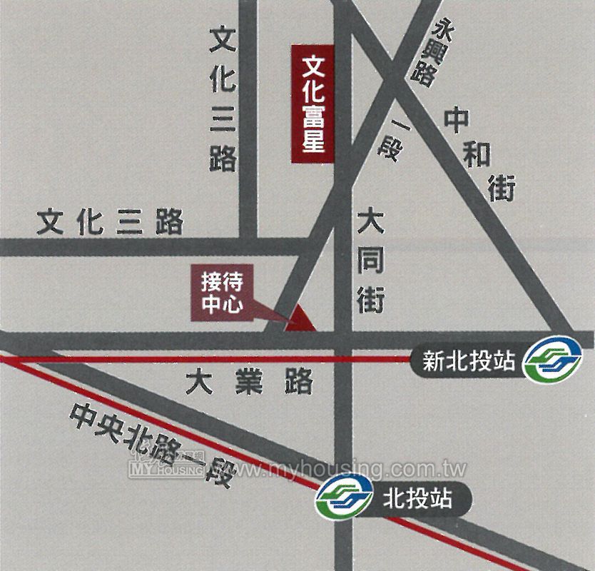 文化富星 北投區台北市 新成屋 住展房屋網 預售屋 新成屋 房價最新情報網 購屋買房子資訊